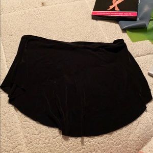 Black bullet point skirt